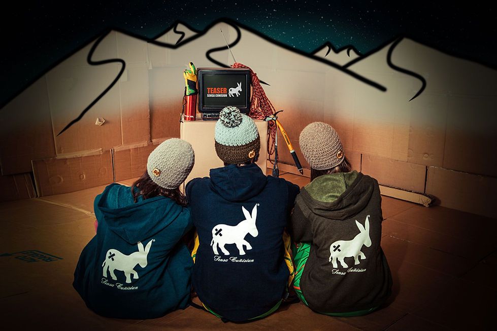 Maglia Hoodie Full-Zip Uomo White/Blue