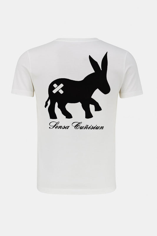 T-shirt Classic Logo Uomo White/Black