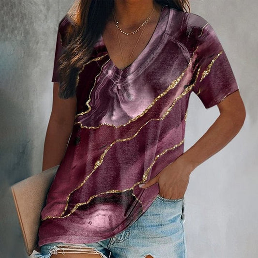 3D Printed Loose Short Sleeve