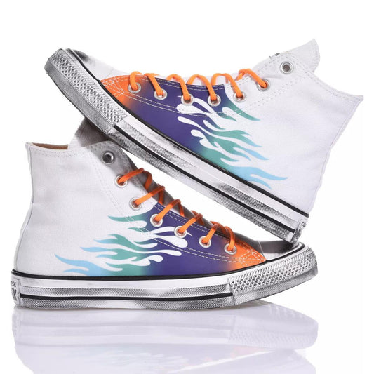 Converse Vintage White Flame