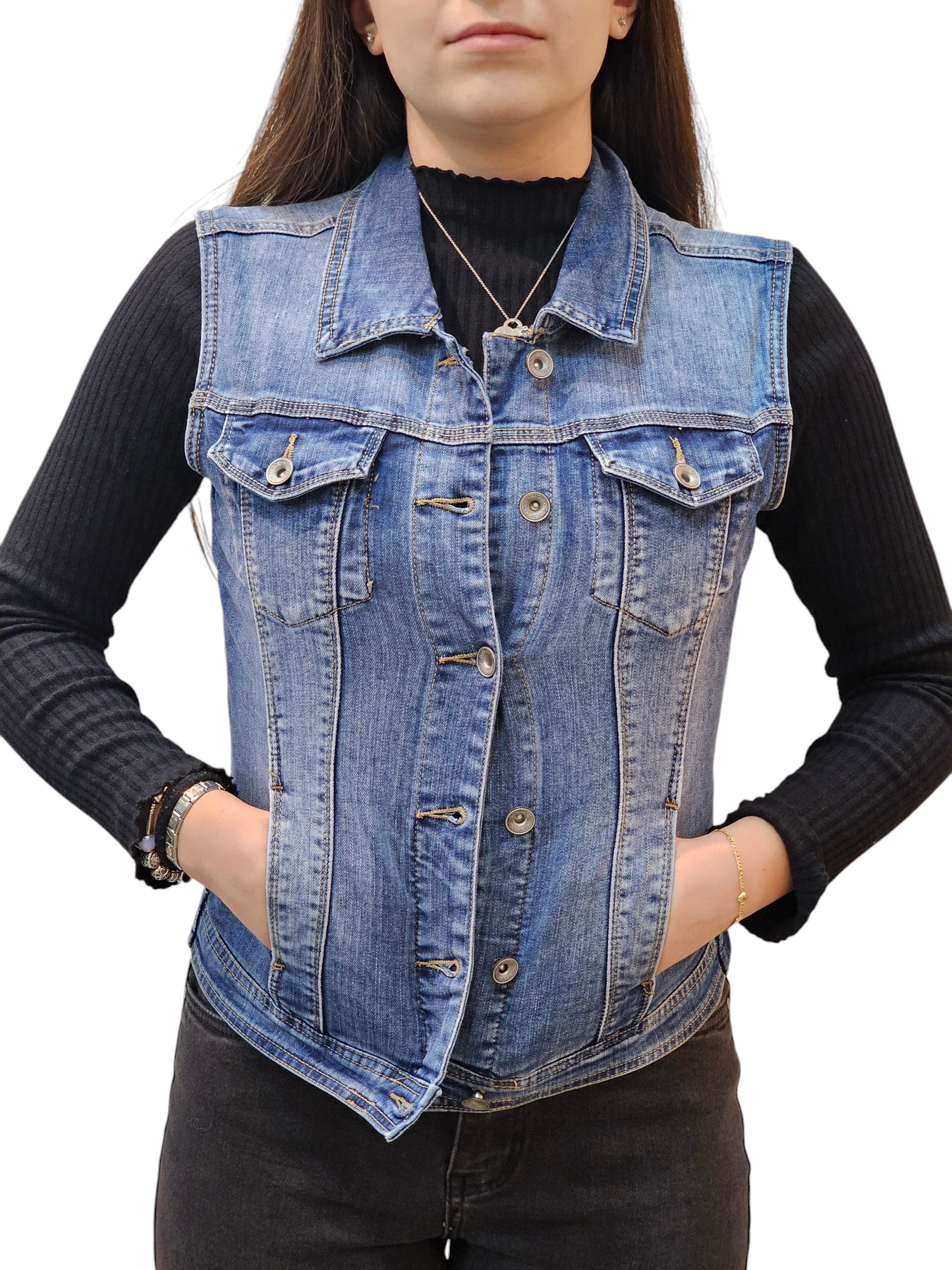 Smanicato di jeans