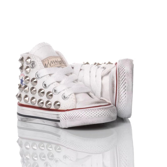 Converse Baby Borchia Bianca