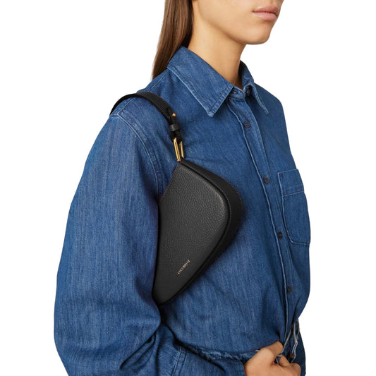 COCCINELLE Borsa Donna Hobo a Spalla Marrone, In Vera Pelle, Merveille