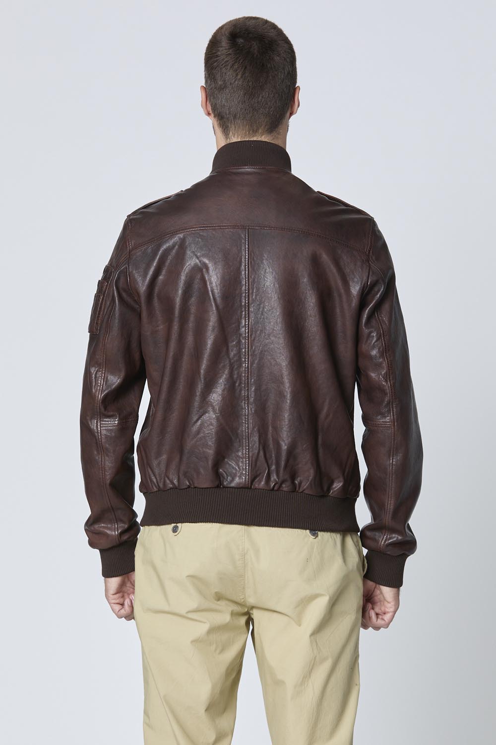 Bomber vera pelle