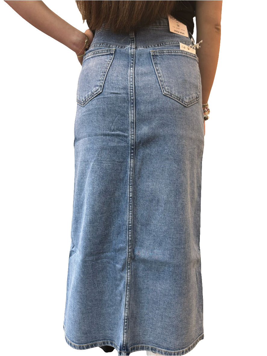 Gonnellone jeans