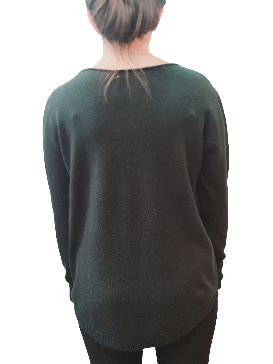 Maglione tasche