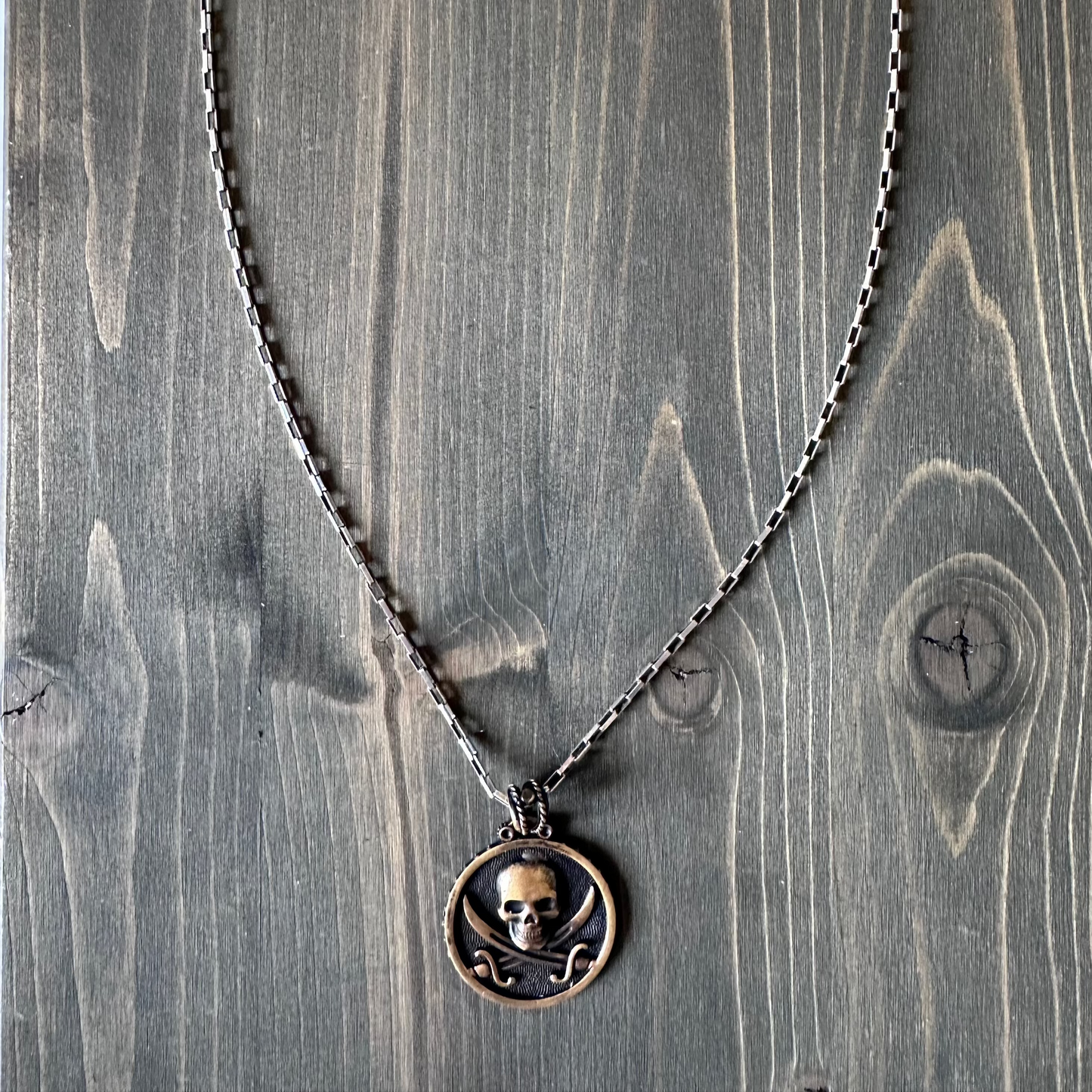 Collana In Argento e Bronzo Black Sails Pirati