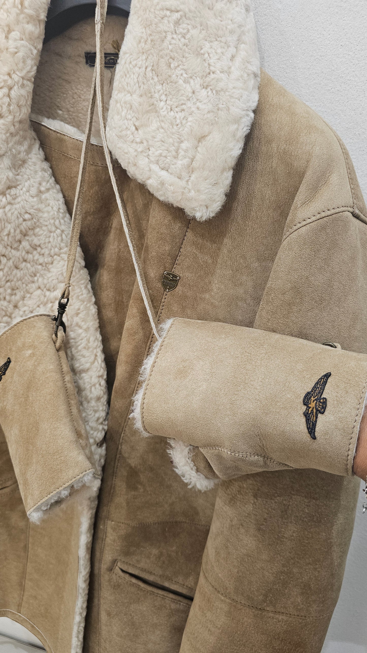 Shearling donna Areonautica Militare