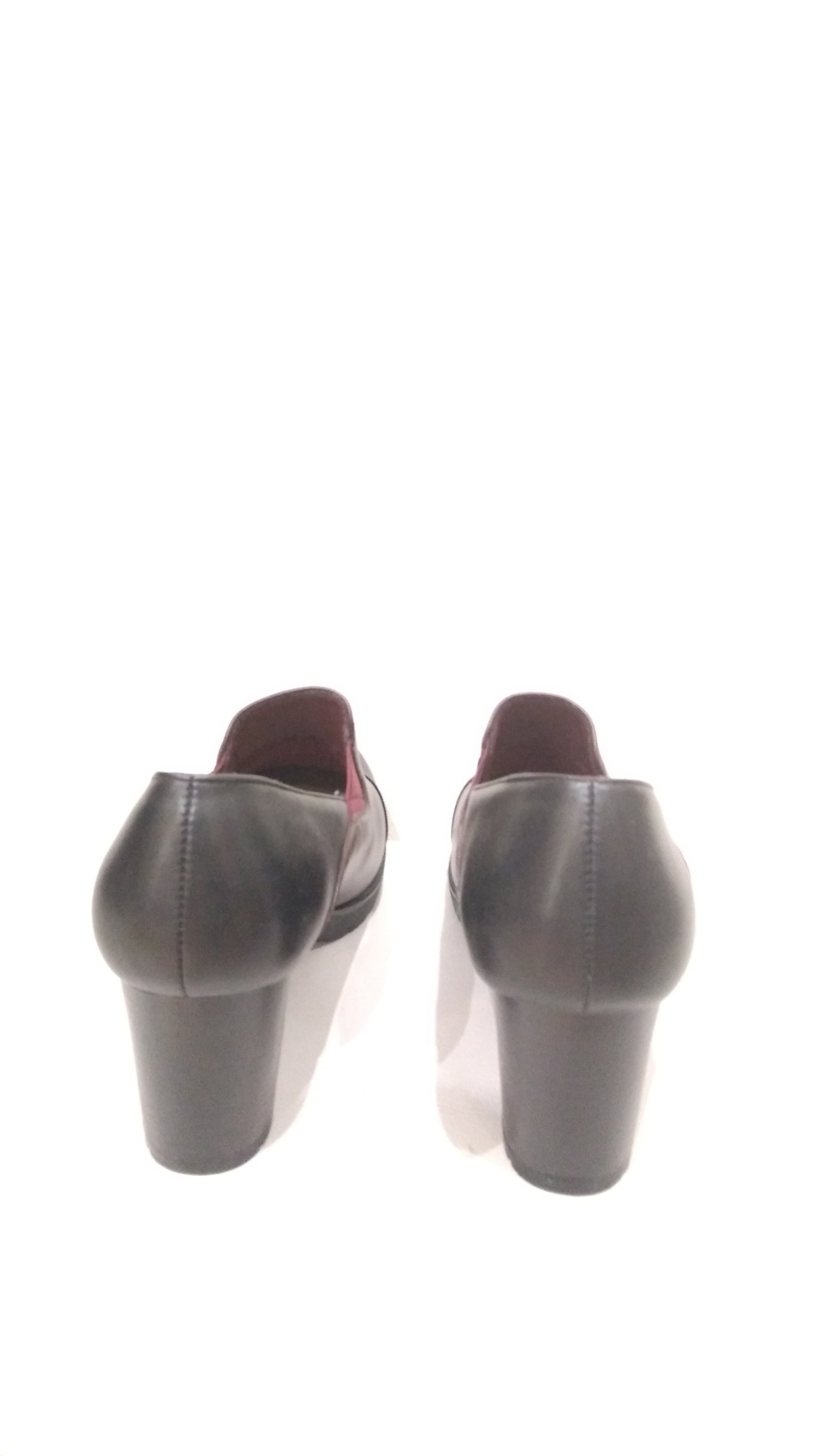 Scarpe con tacco a gomma