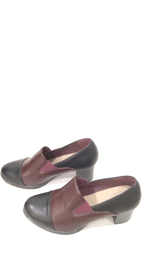 Scarpe con tacco a gomma