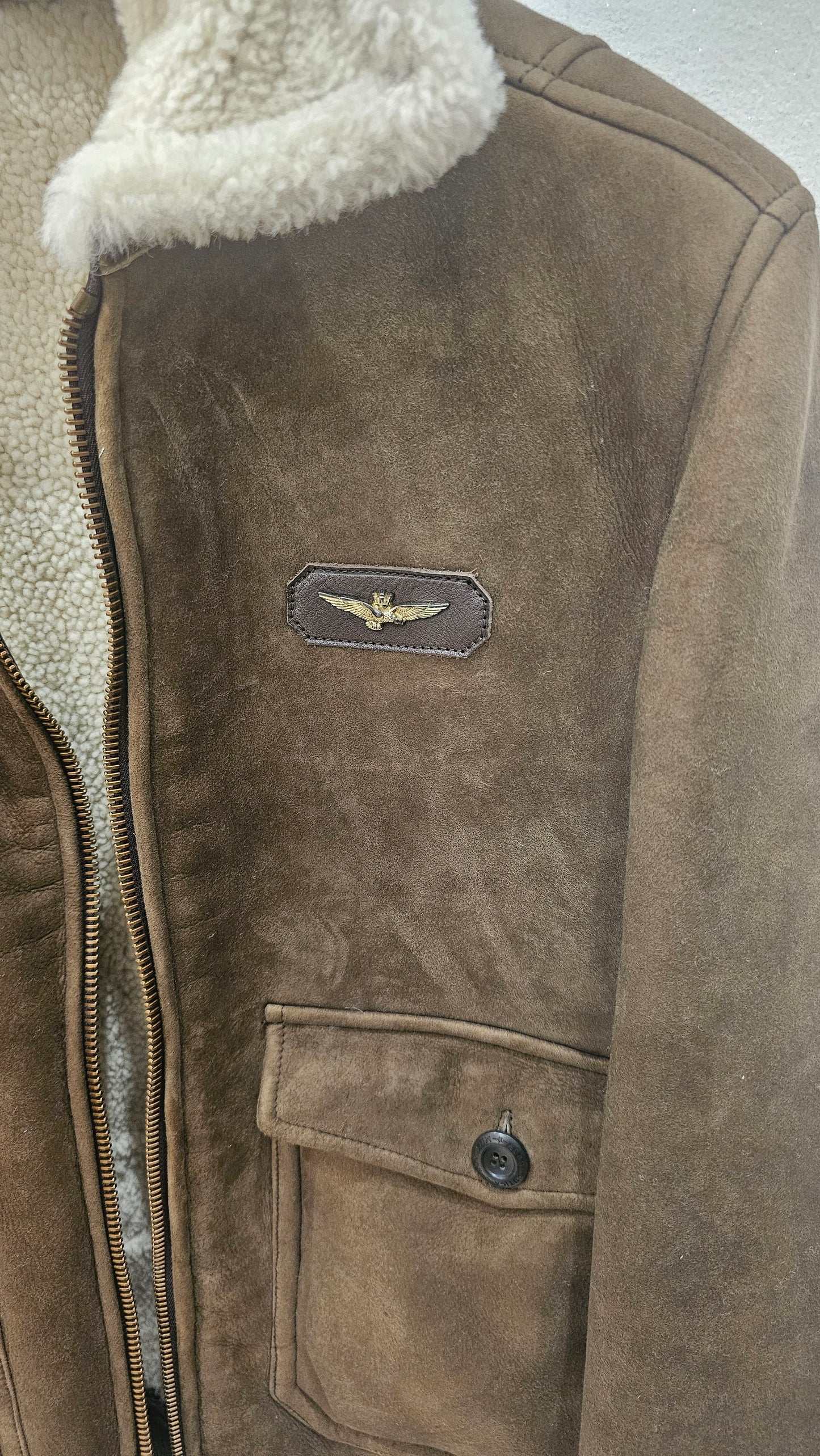 Shearling montone uomo Aeronautica