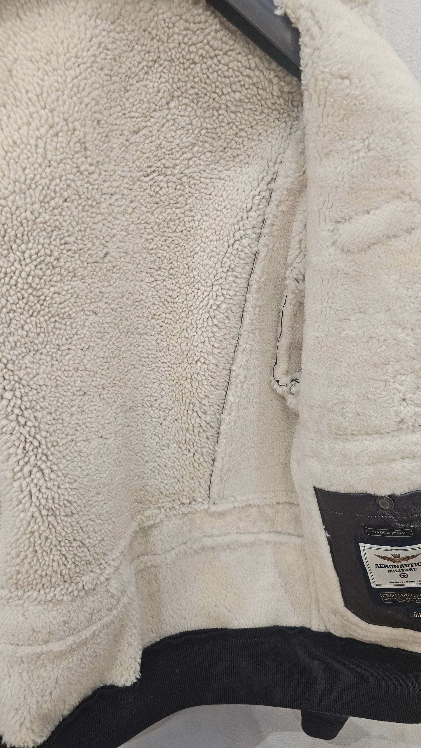 Shearling montone uomo Aeronautica