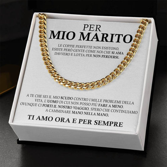Collana da Uomo Oro - Per mio Marito.