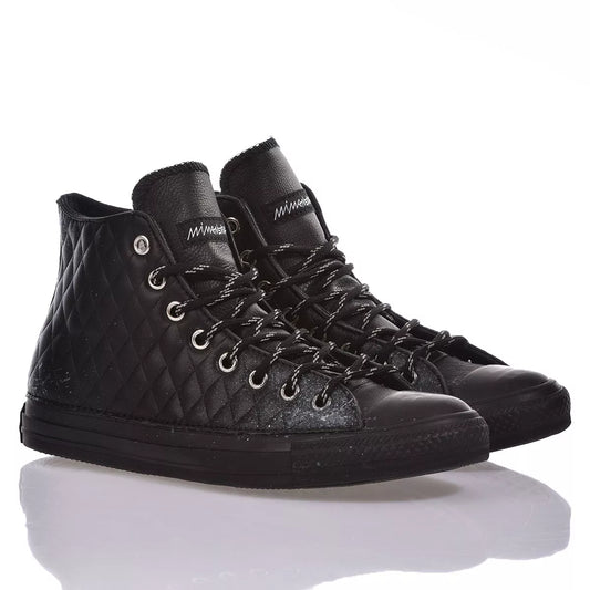 Converse Black Quilt