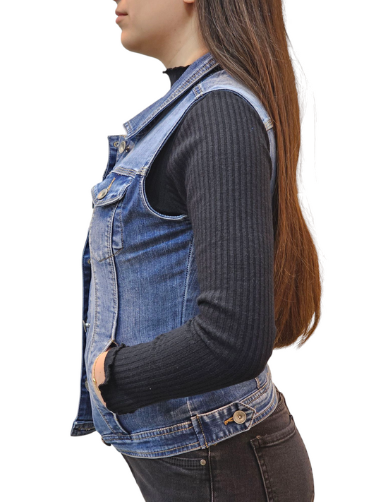 Smanicato di jeans