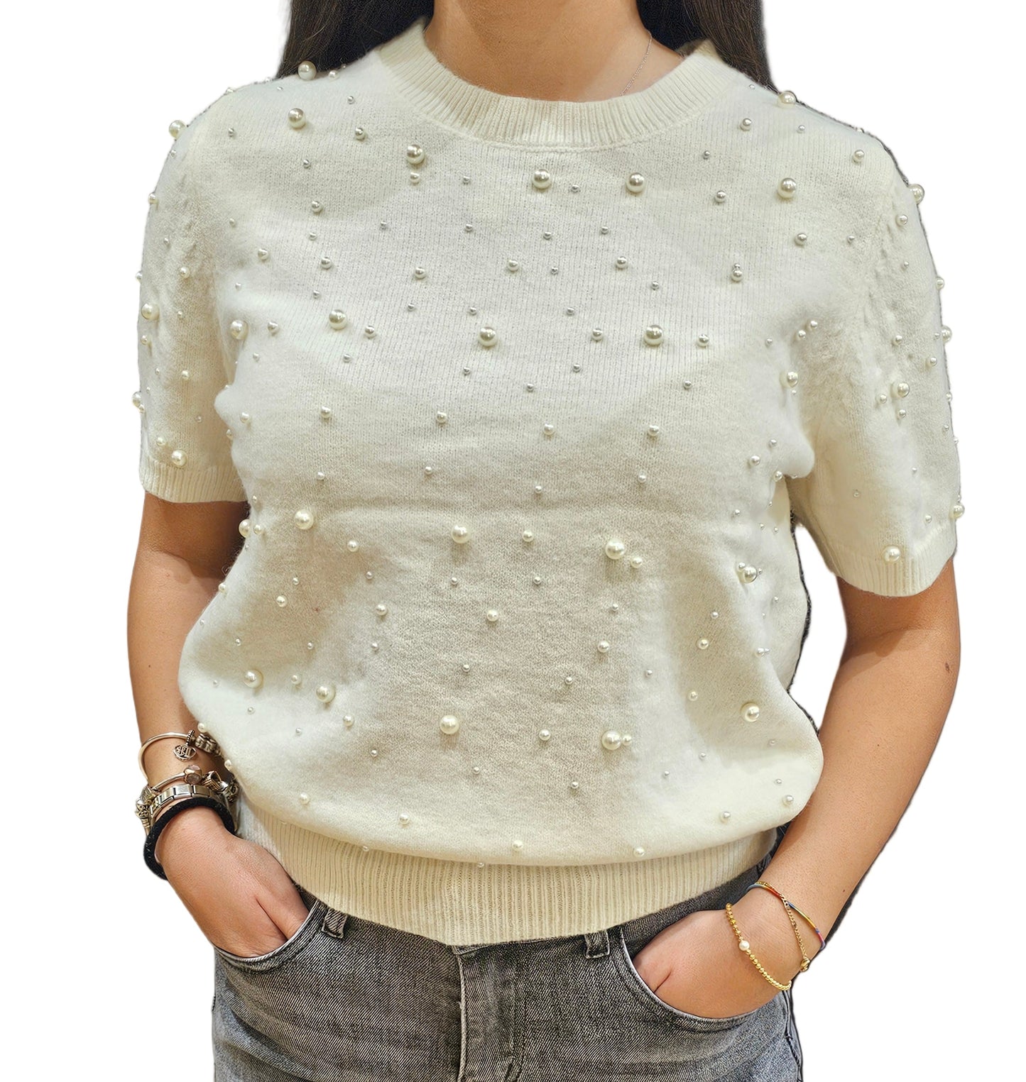 Maglia perla