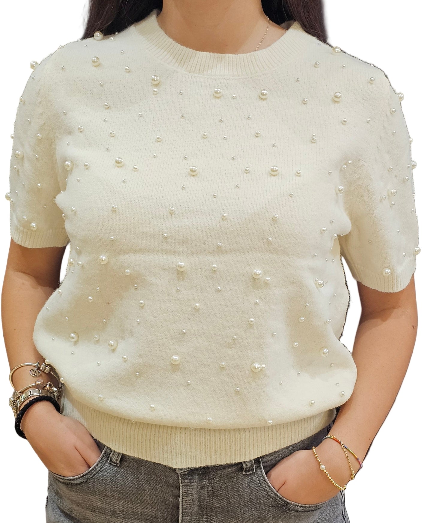 Maglia perla