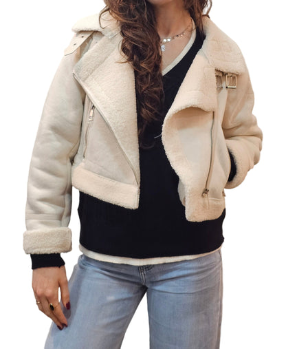 Shearling  white