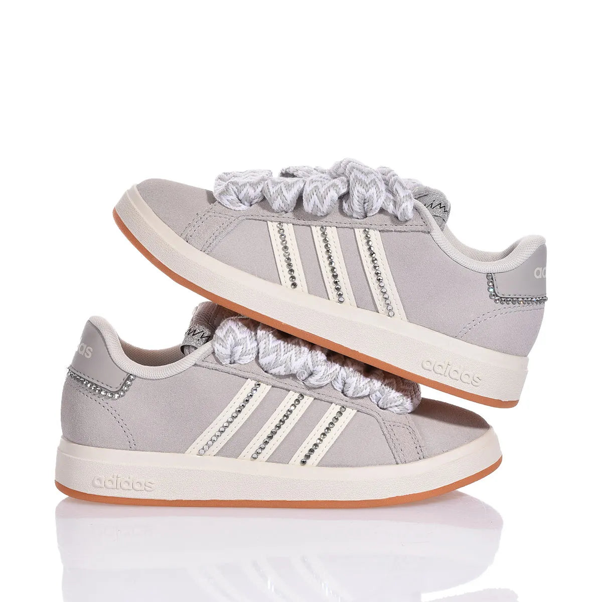 Adidas Junior Grey Swarovski