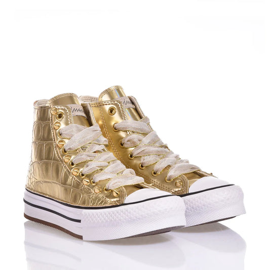 Converse Junior Croco Gold
