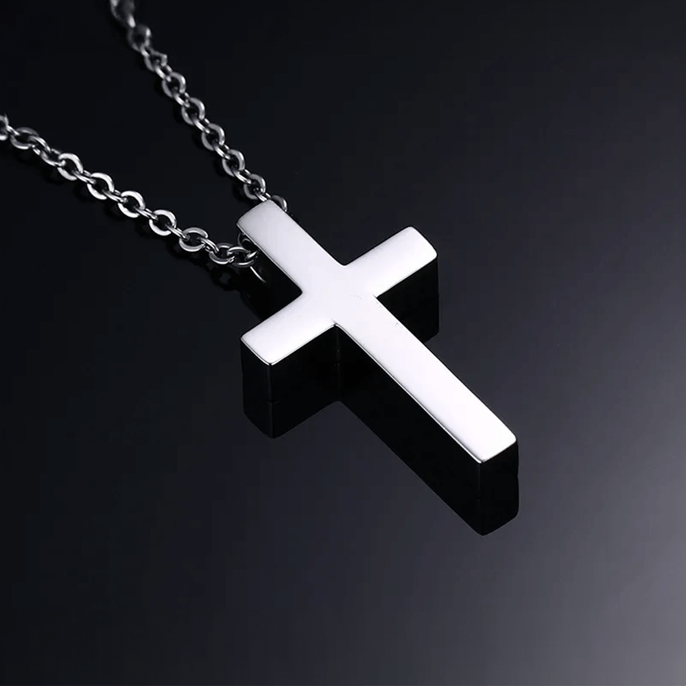 Collana Croce Argento sterling 925 - Al mio Maritino