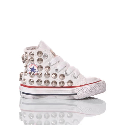 Converse Baby Borchia Bianca