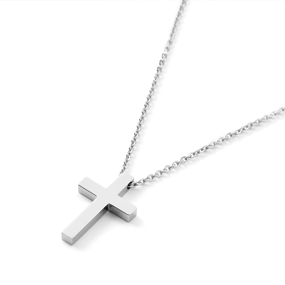 Collana Croce Argento sterling 925 - Al Papà