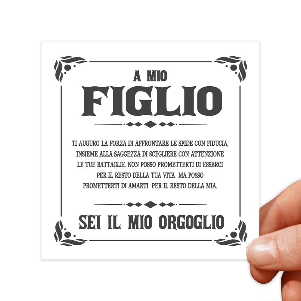 Cartoncini con dediche Uomo