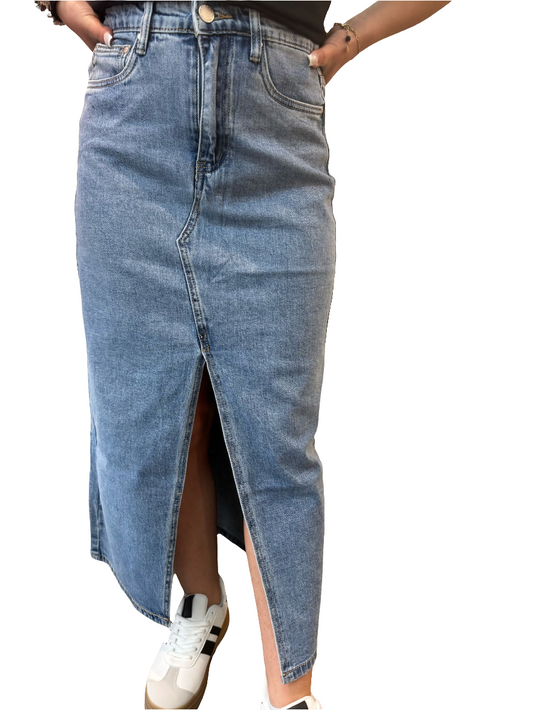 Gonnellone jeans