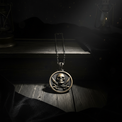 Collana In Argento e Bronzo Black Sails Pirati
