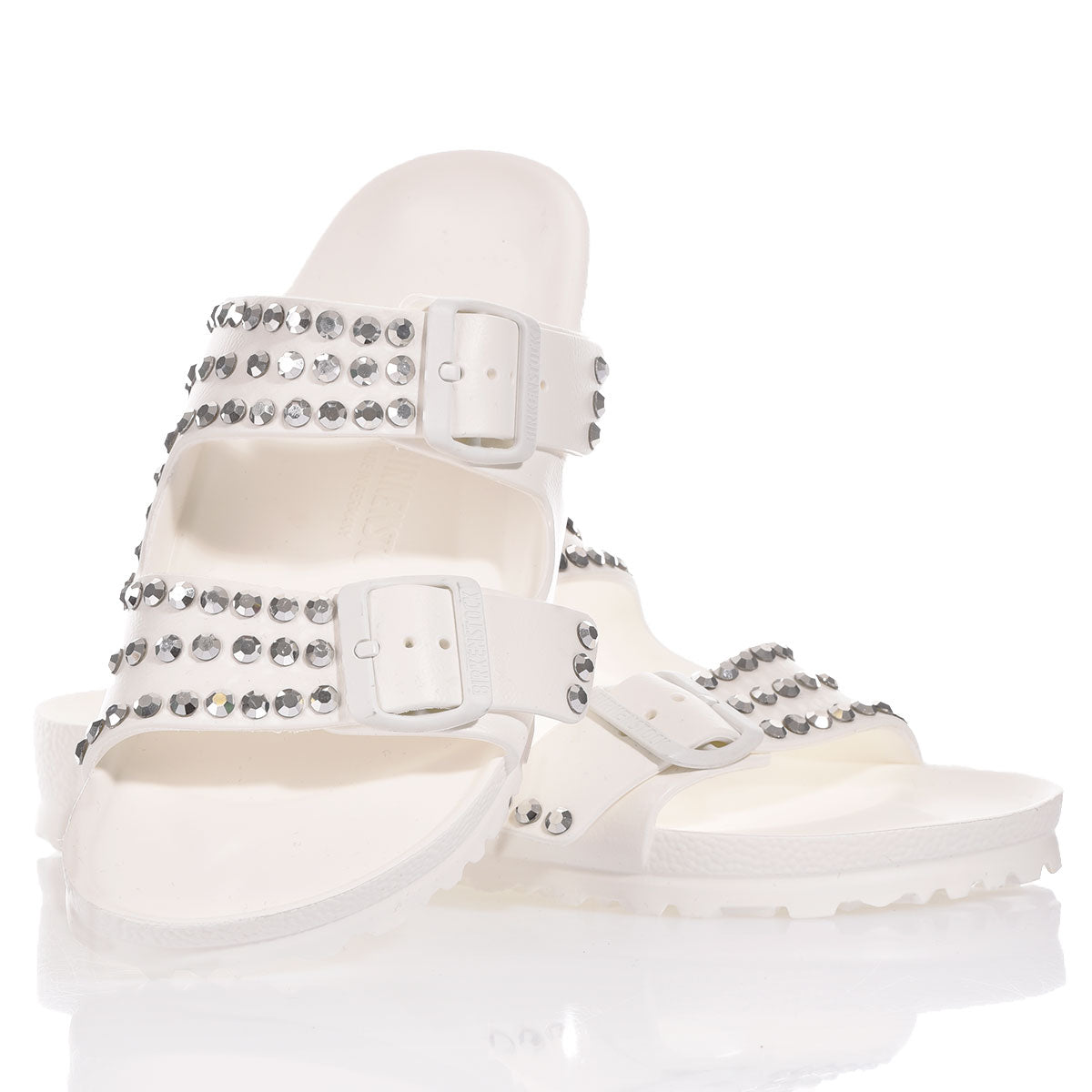 Birkenstock Arizona White Mirror