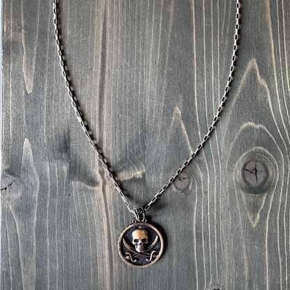 Collana In Argento e Bronzo Black Sails Pirati