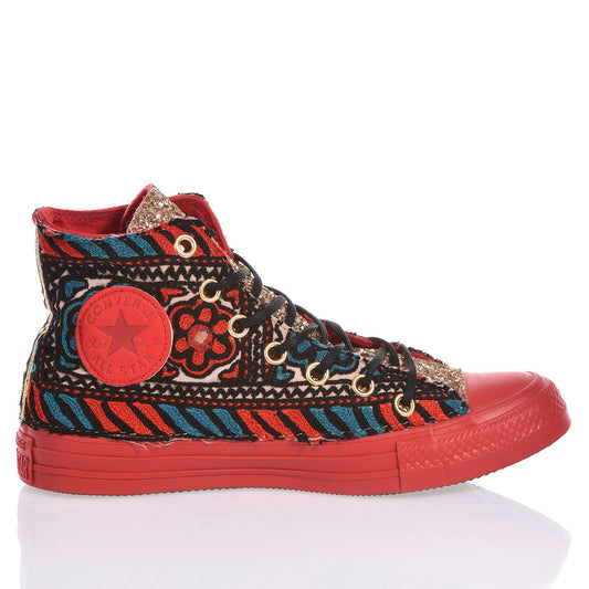 Converse flamenco Red Gold