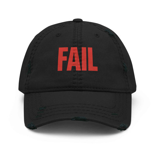 Cappellino FAIL Vissuto “Distressed Dad Hat” – Stile vissuto, anima street