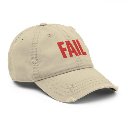 Cappellino FAIL Vissuto “Distressed Dad Hat” – Stile vissuto, anima street