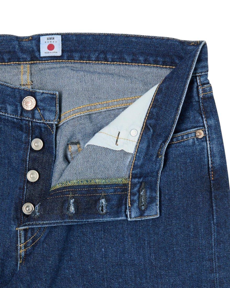 Pantaloni Regular Tapered Uomo Blue/Akira Wash