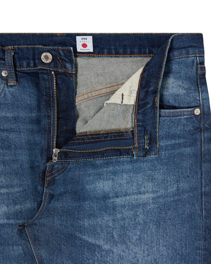 Pantaloni Slim Tapered Uomo Blue/Mid Dark Used