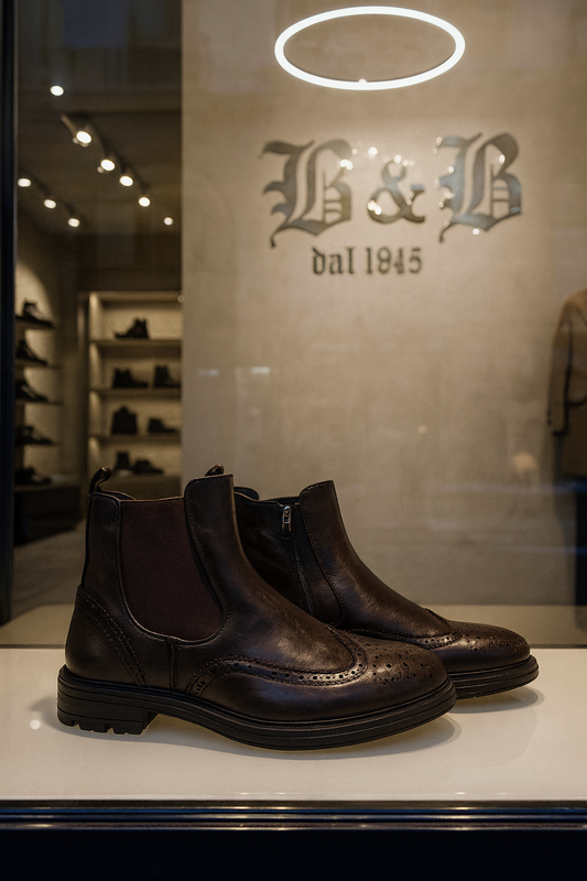 Stivaletto brogue