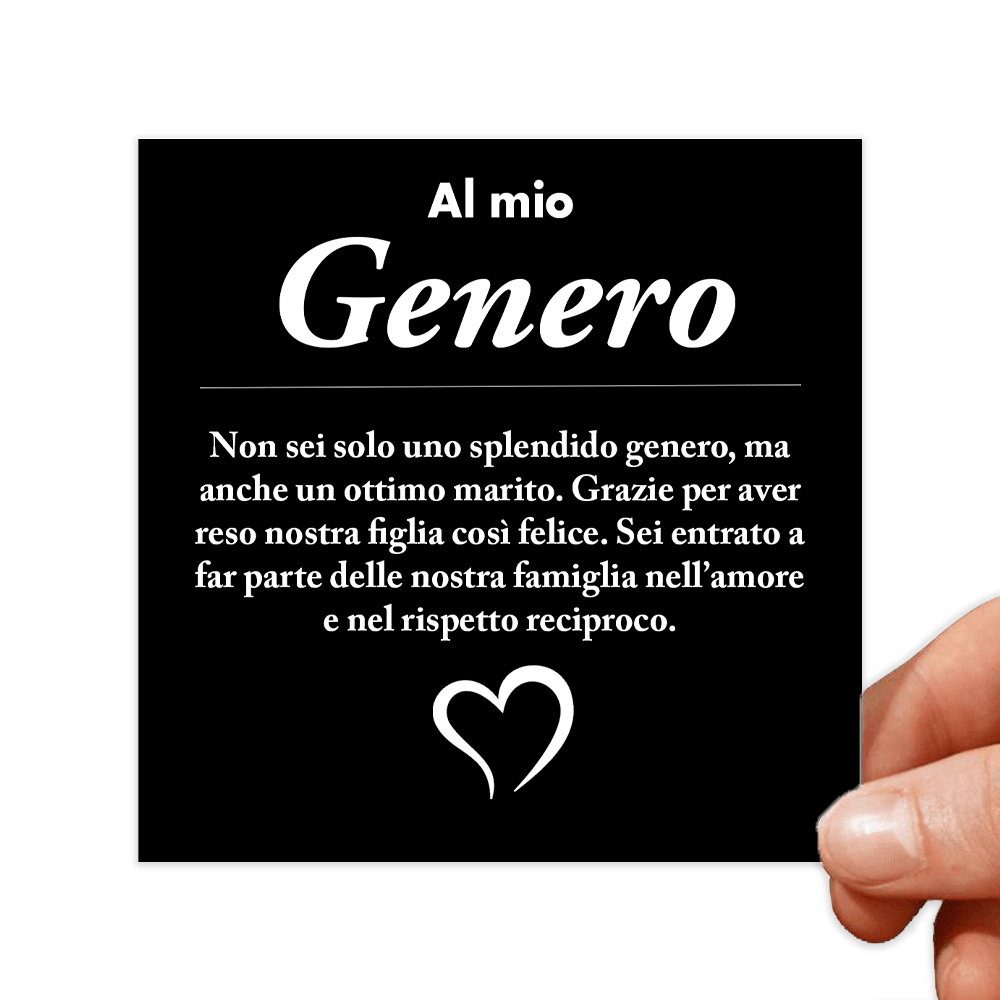 Cartoncini con dediche Uomo