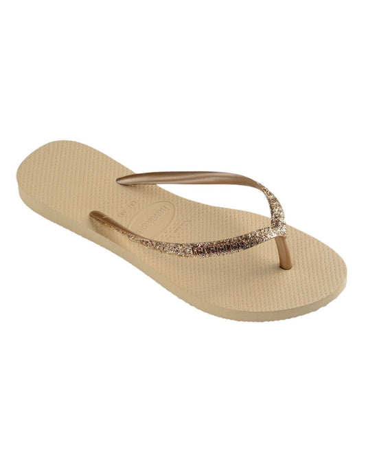 Infradito Slim Glitter II Donna Sand/Grey