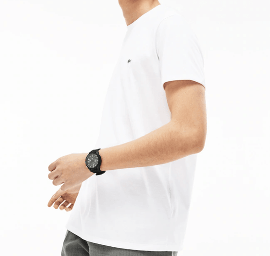 T-shirt Classic in Pima Uomo Bianca