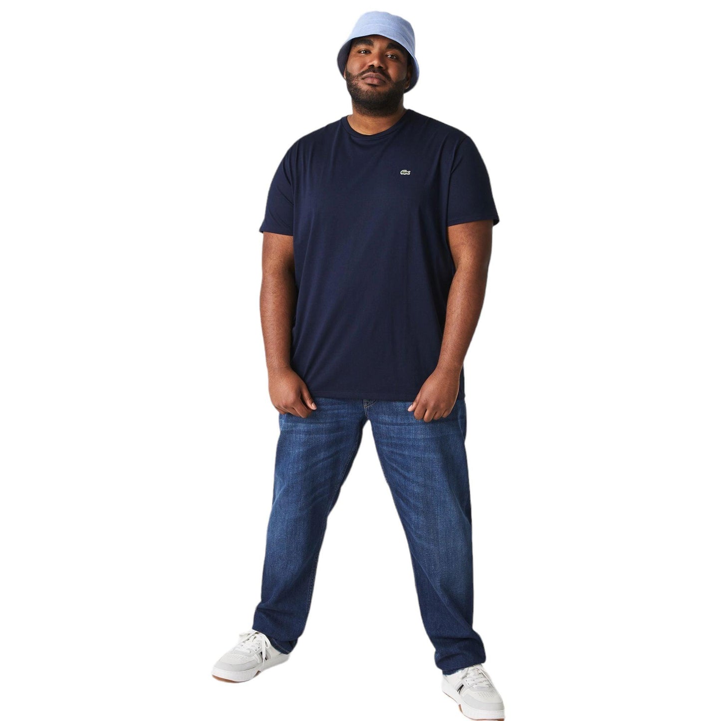 T-shirt Classic In Pima Uomo Blue Navy