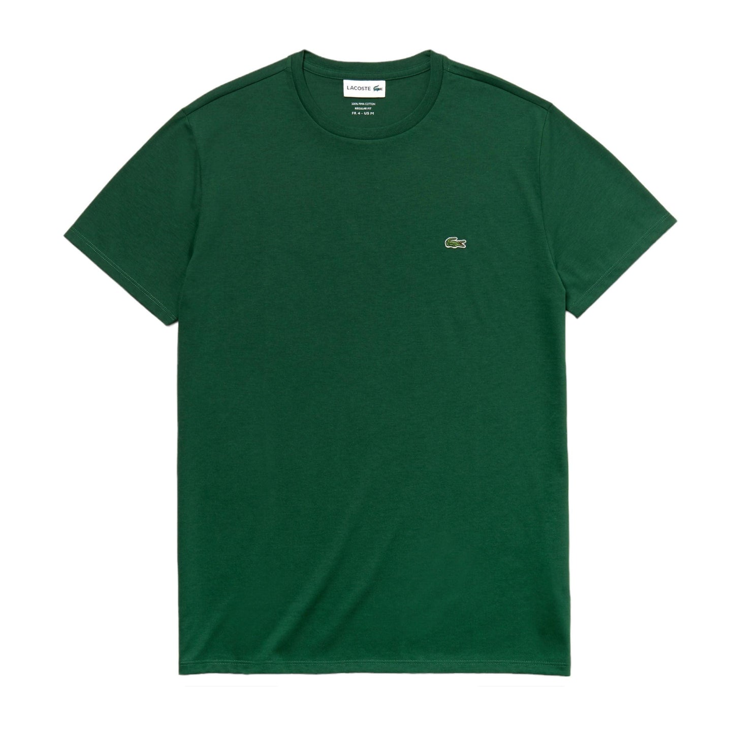 T-shirt Classic In Pima Uomo Verde Smeraldo