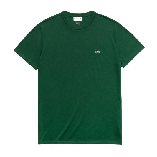 T-shirt Classic In Pima Uomo Verde Smeraldo