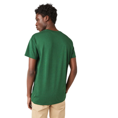 T-shirt Classic In Pima Uomo Verde Smeraldo