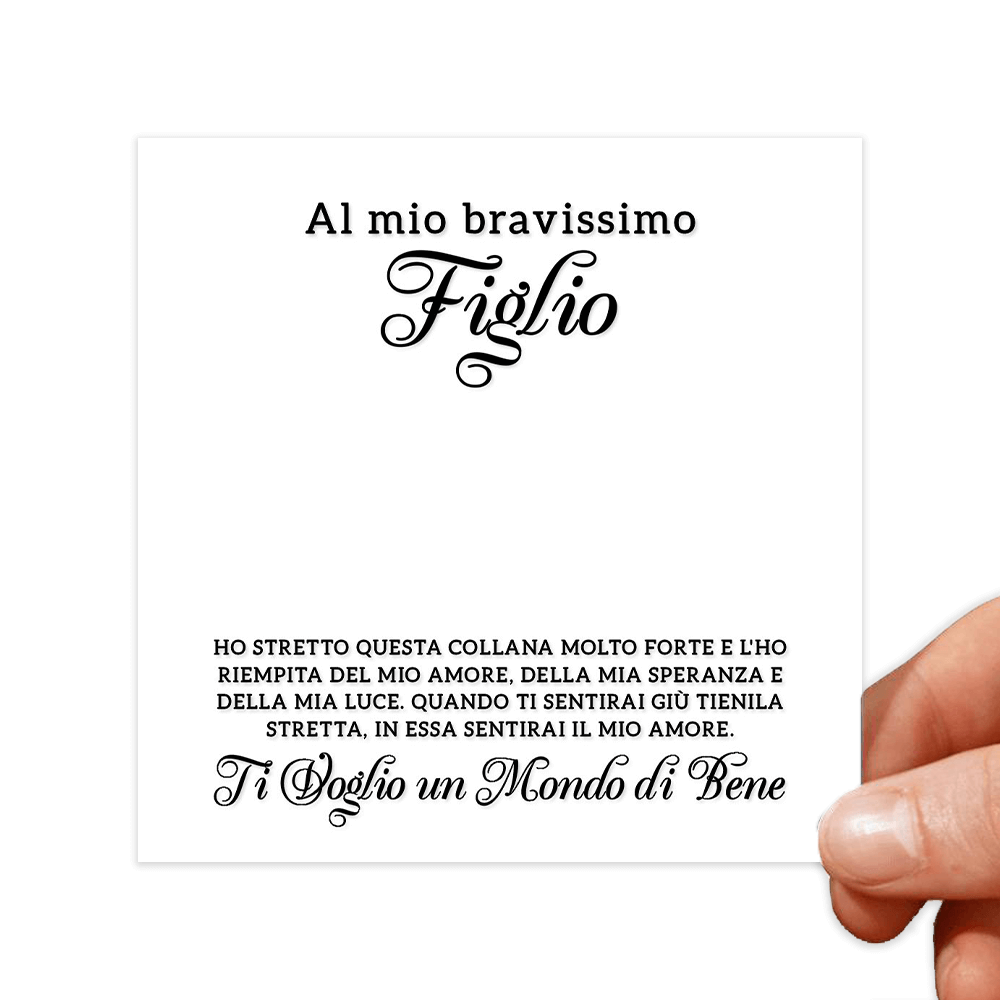 Cartoncini con dediche Uomo