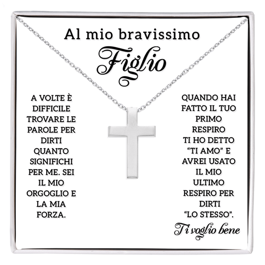 Collana Croce - A Mio Figlio