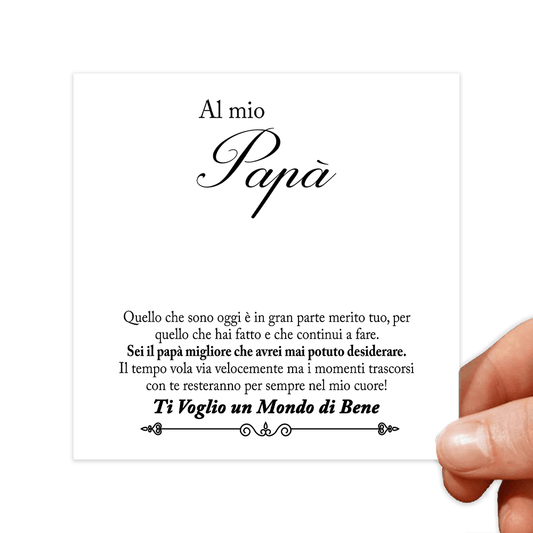 Cartoncini con dediche Uomo