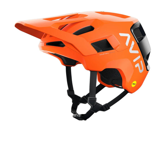 Casco Kortal Race MPIS Fluorescent Orange AVIP/Uranium Black Matt