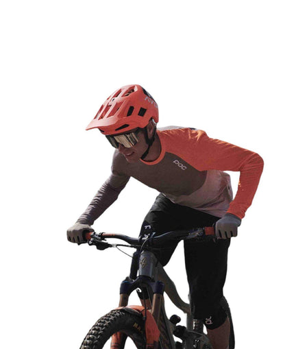 Casco Kortal Race MPIS Fluorescent Orange AVIP/Uranium Black Matt